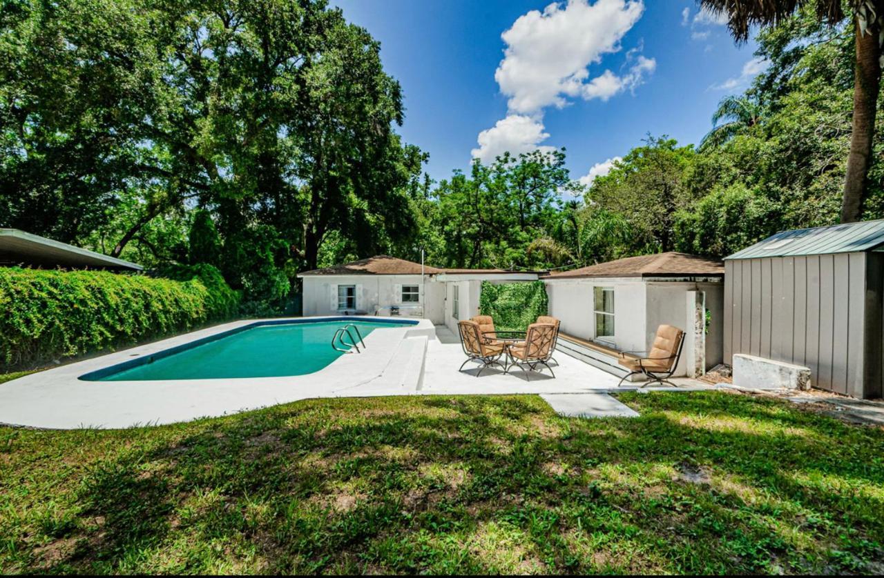 Beautiful Pool House In Old Seminole Heights! Villa Tampa Bagian luar foto